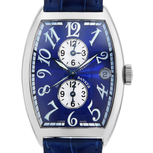 6850MB WG ブルー FRANCK MULLER（フランクミュラー）マスターバンカー  