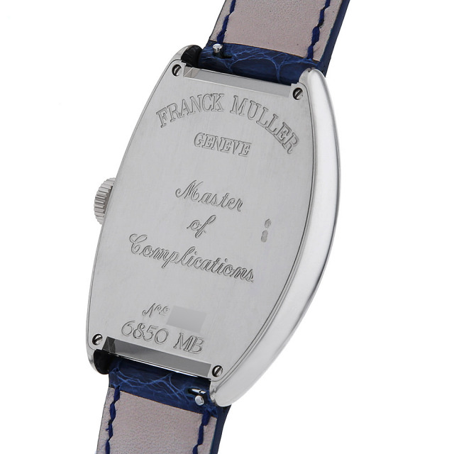 6850MB WG ブルー FRANCK MULLER（フランクミュラー）マスターバンカー  
