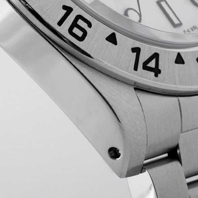 16570 ホワイト ROLEX（ロレックス）エクスプローラーII 中古