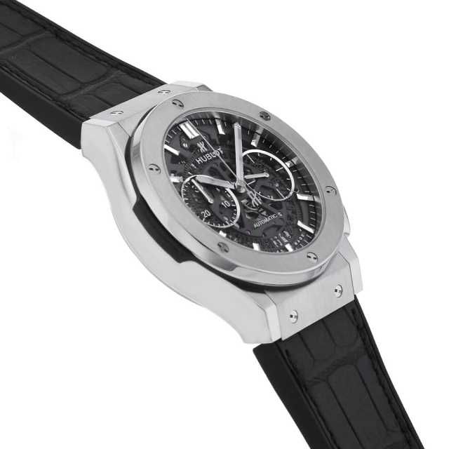 HUBLOT ヴィンテージ クロノグラフ 
ステンレス　ラバーベルト 中古【525.NX.0170.LR】ウブロ（HUBLOT） クラシック