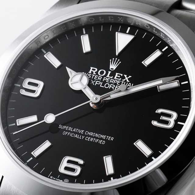 224270 ブラック ROLEX（ロレックス）エクスプローラー40 中古