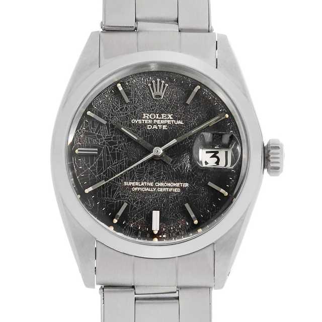 最終価格ロレックス オイスターパーペチュアルデイト1500 1500 ブラック ROLEX（ロレックス）オイスターパーペチュアル