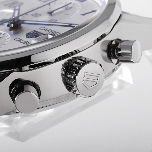 タグホイヤー カレラ キャリバー16 クロノグラフ ブルーエディション CBK2114.BA0715 中古 メンズ