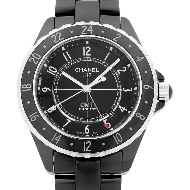 H2012 ブラック CHANEL（シャネル）J12 GMT 中古 | 東京・大阪の高級  