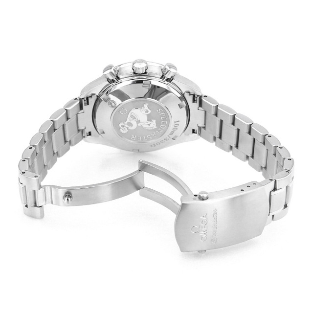 3220.50 ブラック OMEGA（オメガ）スピードマスタートリプルカレンダー  