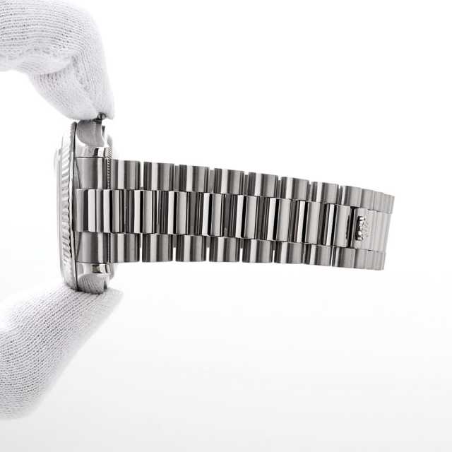 118239A ブラック ROLEX（ロレックス）デイデイト 8Pダイヤ 2P