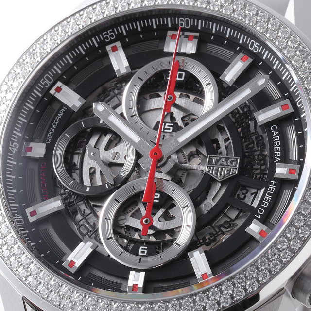 CAR201P.BA0766 スケルトン TAG Heuer（タグホイヤー）カレラ  