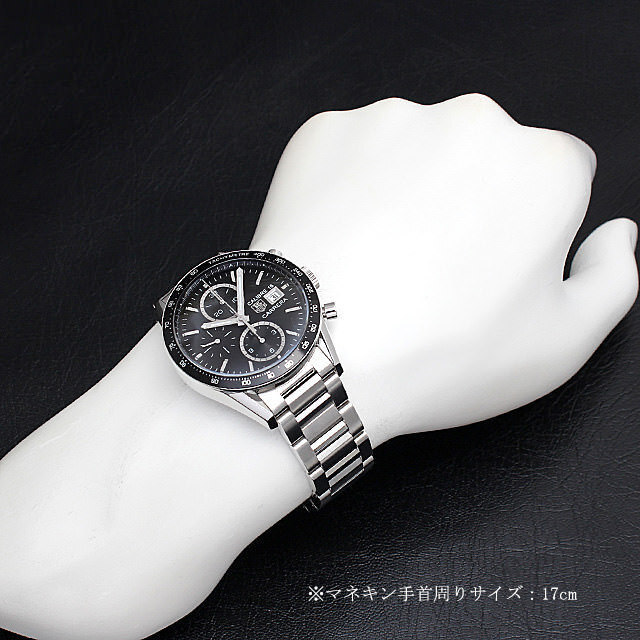 タグホイヤー カレラ クロノグラフ タキメーター CV201AJ.BA0727 中古 メンズ