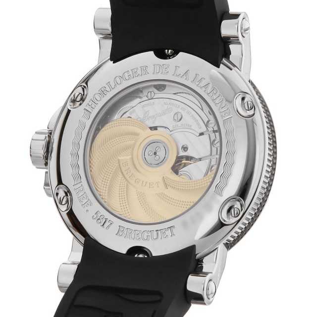 Breguetブレゲ マリーンⅡ 5817 ラバーベルト 白 Breguetブレゲ マリーンⅡ 5817 ラバーベルト 白 - メルカリ