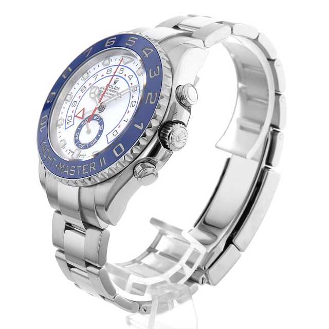 116680 ホワイト ROLEX（ロレックス）ヨットマスターII 新型ベンツ針
