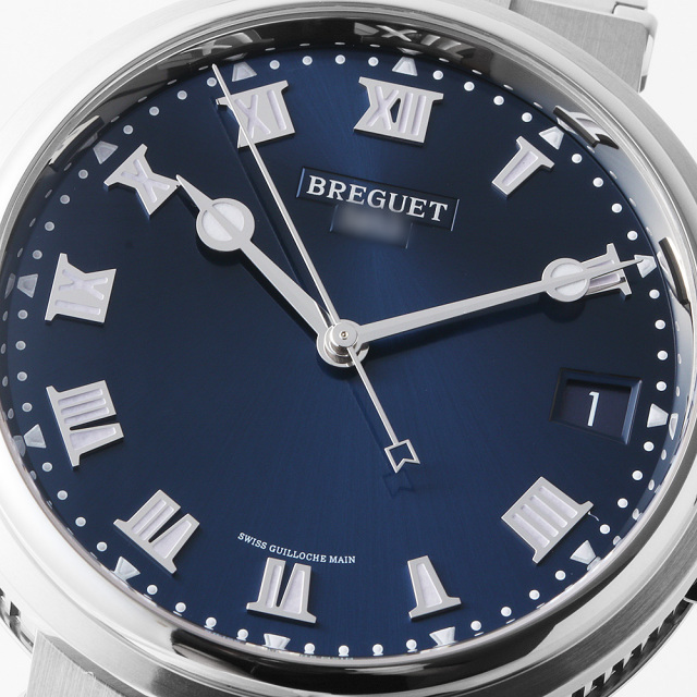 5517TI/Y1/TZ0 ブルー Breguet（ブレゲ）マリーン5517 中古