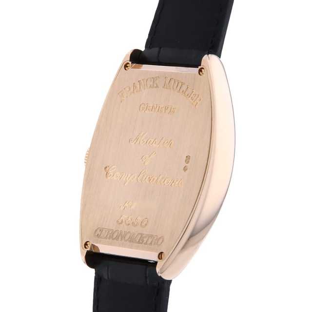 フランクミュラー トノーカーベックス 5850CHR PG メンズ 中古