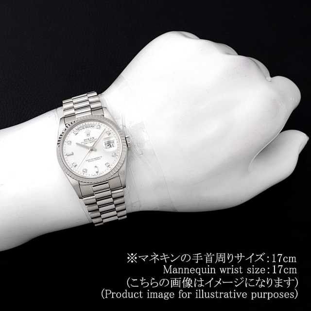 ロレックス デイデイトタイプ 18239A シルバー ROLEX（ロレックス）デイデイト 8Pダイヤ 2P