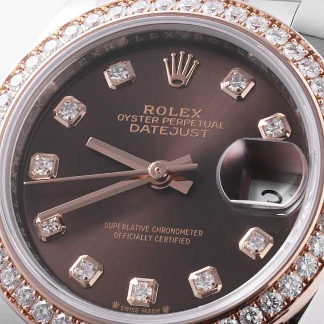 ロレックス デイトジャスト 279381RBR レディース 中古