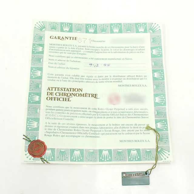 ロレックス デイトジャスト 16233G メンズ 中古