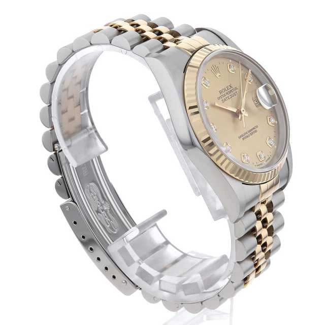 ロレックス デイトジャスト 16233G メンズ 中古