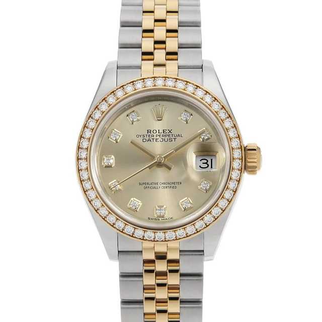 ロレックス デイトジャスト レディース ステンレススティール&イエロー