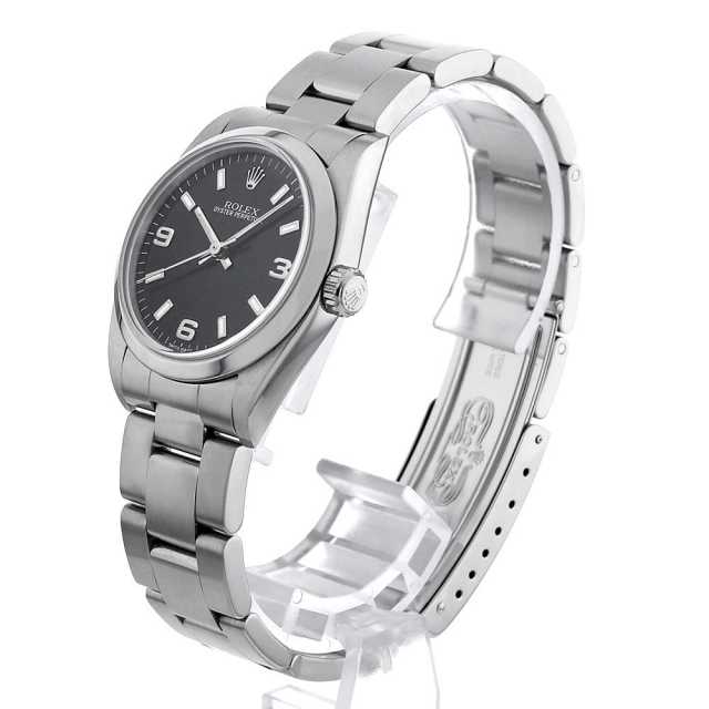 77080 ブラック ROLEX（ロレックス）オイスターパーペチュアル 中古