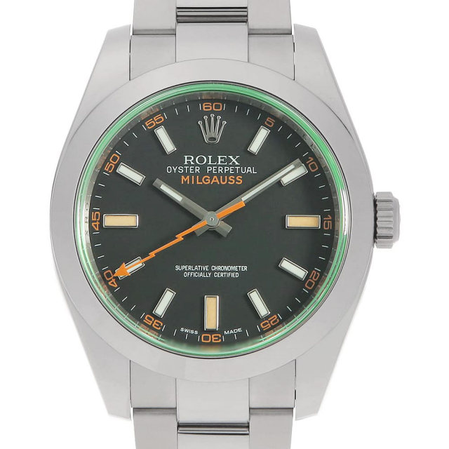 ロレックス ミルガウス 116400GV メンズ 中古