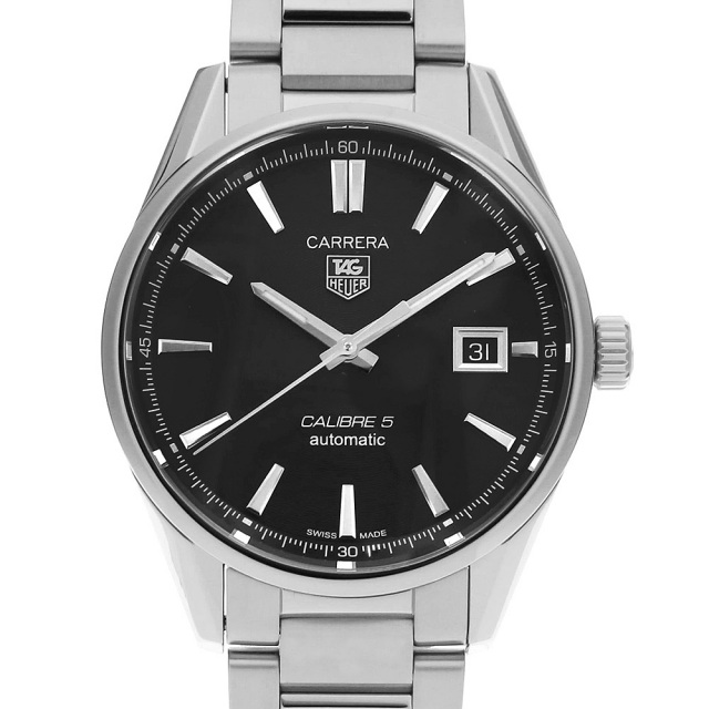 WAR211A.BA0782 ブラック TAG Heuer（タグホイヤー）カレラ キャリバー  