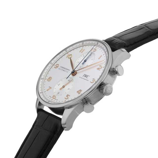 IW371604 シルバー IWC ポルトギーゼ クロノグラフ 中古 | 東京