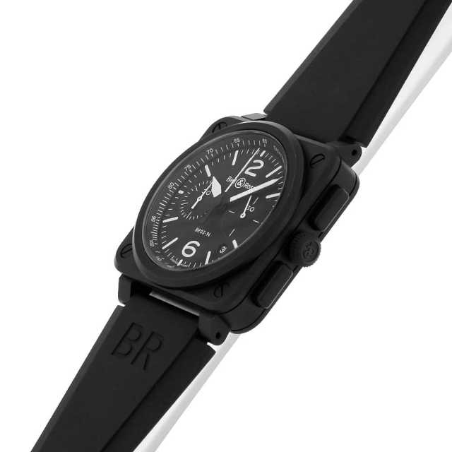 BELL&ROSS BR0394-BL-CE Men's Used