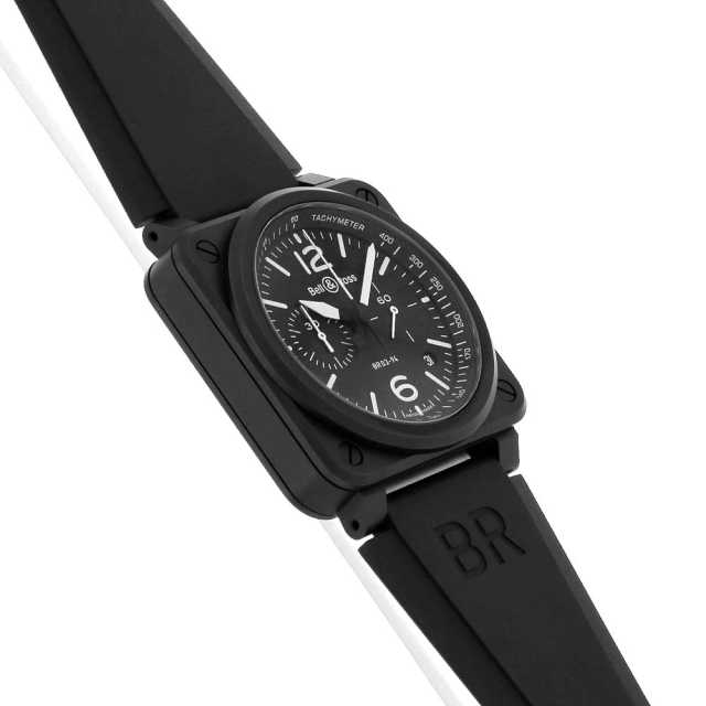 BELL&ROSS BR0394-BL-CE Men's Used