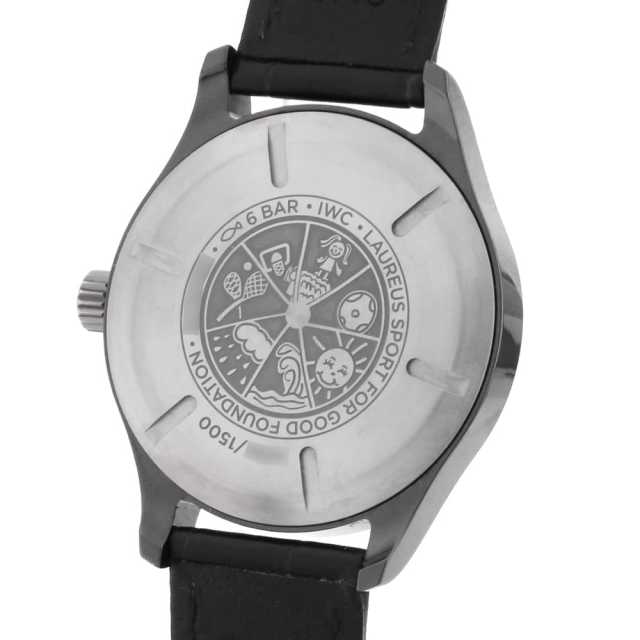 IW324703 ブルー IWC パイロットウォッチ マークXVIII ローレウス