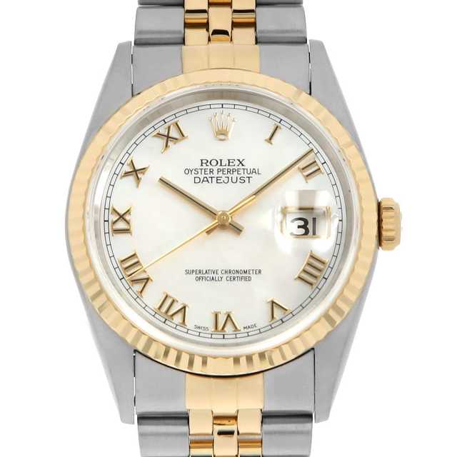 16233NR ホワイトシェル ROLEX（ロレックス）デイトジャスト