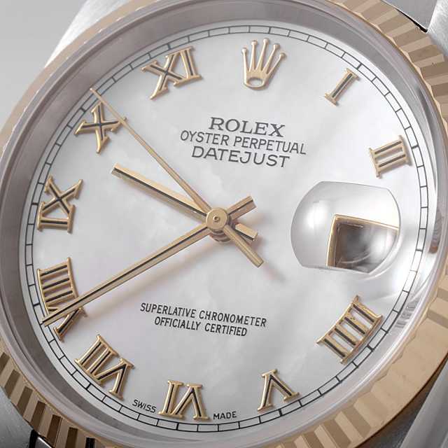 16233NR ホワイトシェル ROLEX（ロレックス）デイトジャスト