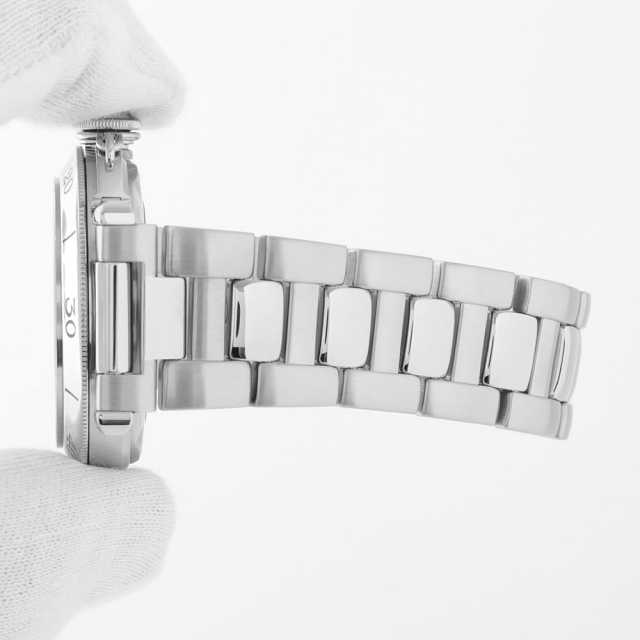 W31037H3 シルバー Cartier（カルティエ）パシャ パワーリザーブGMT
