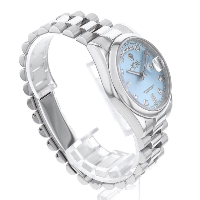 118206A アイスブルー ROLEX（ロレックス）デイデイト 中古
