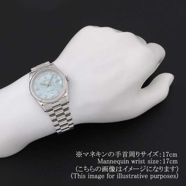 【ロレックス】付属品（デイデイト） ロレックス デイデイト PT シルバー Ref.118206 '07年 D番