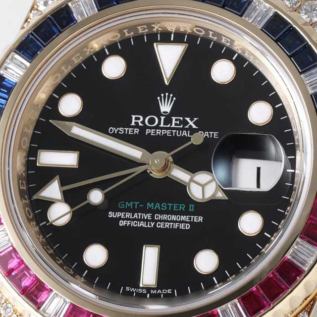 ロレックス GMTマスター 116758SARU メンズ 中古