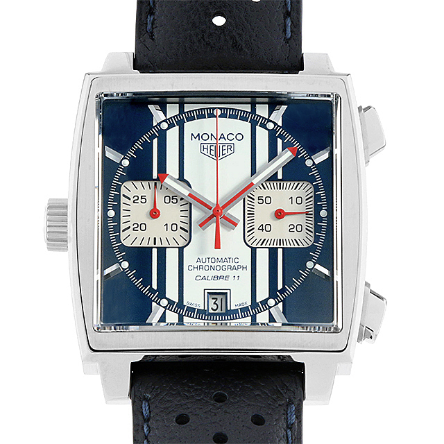 CAW211D.FC6300 ブルー TAG Heuer（タグホイヤー）モナコ クロノグラフ  