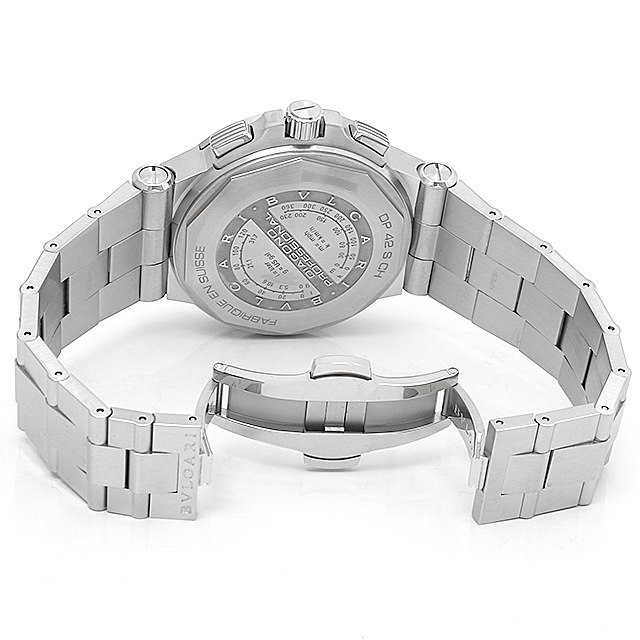 ブルガリ ディアゴノ プロフェッショナル クロノグラフ テラ DP42BSSDCH(DP42SCH) サブ画像２