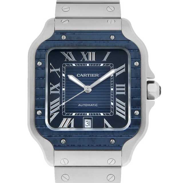カルティエ サントス長札入  【Aランク】【中古】 サントス カルティエ 時計｜WATCHNIAN公式通販