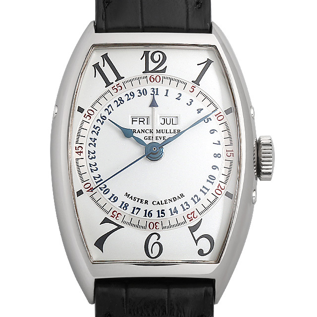 SALE フランクミュラー トノーカーベックス マスターカレンダー 5850MC WG 中古 メンズ