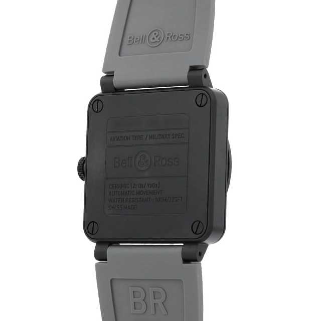 BR0392-COMMANDO-CE グレー Bell&Ross（ベル＆ロス）BR03-92 コマンド