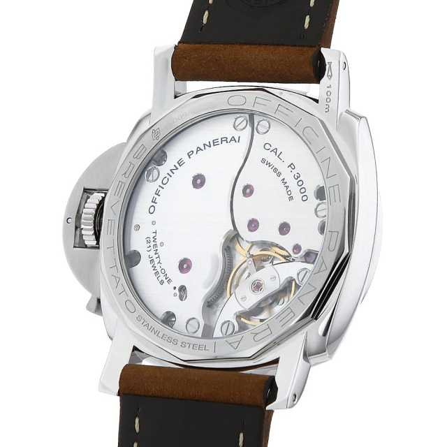 PAM00557 ブラック PANERAI（パネライ）ルミノール1950 レフトハンド
