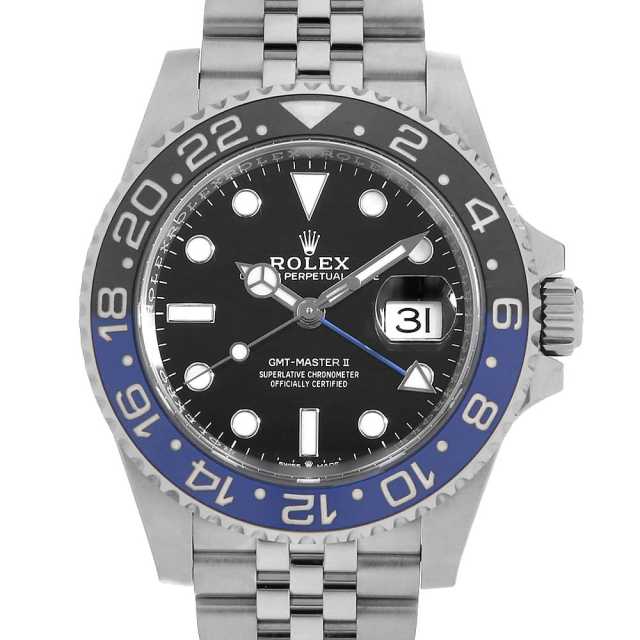 126710BLNR ブラック ROLEX（ロレックス）GMTマスターII 中古