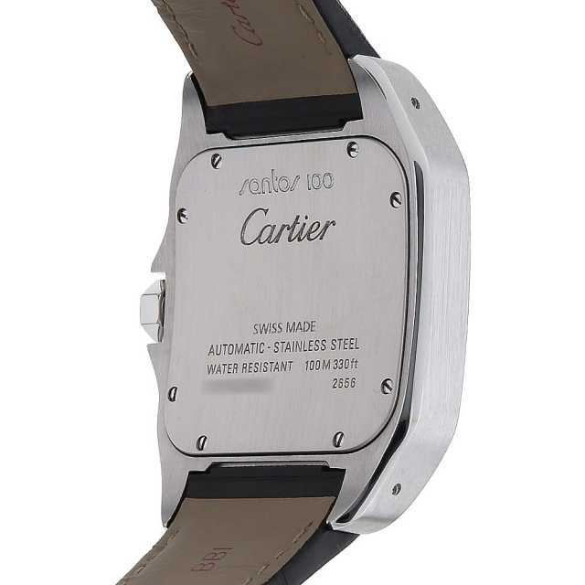 W20134X8 グレー Cartier（カルティエ）サントス 100 LM 2008サマー