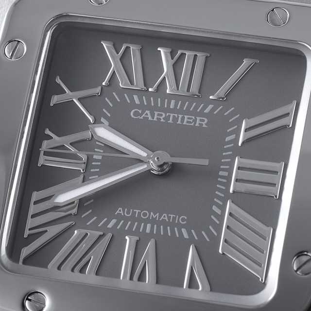 CARTIER カルティエ サントス W20134X8 グレー Cartier（カルティエ）サントス 100 LM 2008サマー