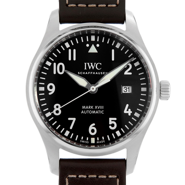 IW327003 ブラウン IWC パイロットウォッチ マーク18 アントワーヌ ド 