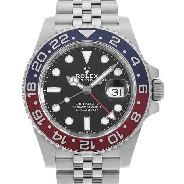 126710BLRO ブラック ROLEX（ロレックス）GMTマスターII 中古