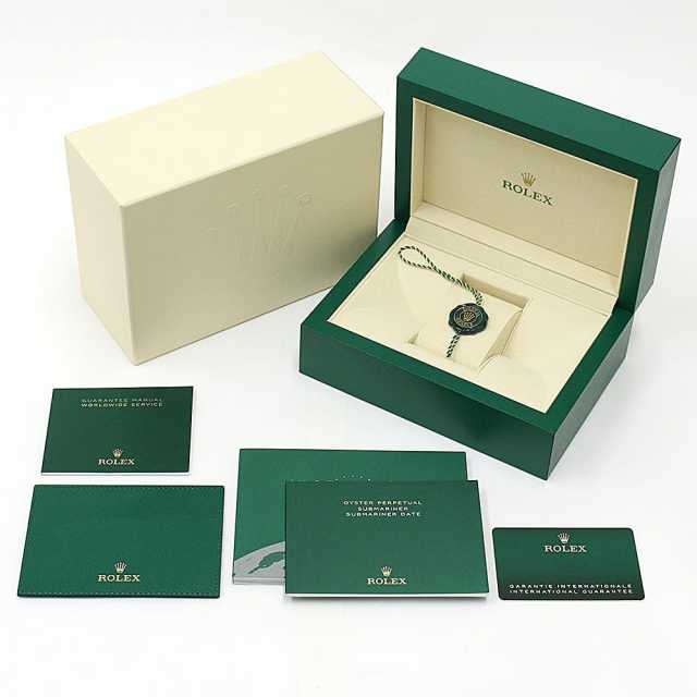 ロレックス 純正箱 ボックス ROLEX 126610LN購入時付属品 時計 開封！ロレックス現行サブマリーナー正規店購入レポート2023年