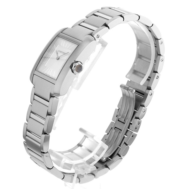 WSTA0086 シルバー Cartier（カルティエ）タンクフランセーズ MM 日本  
