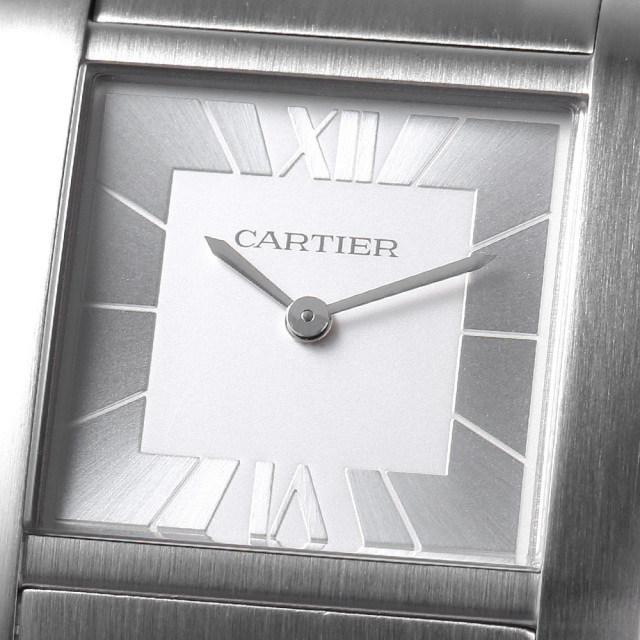 WSTA0086 シルバー Cartier（カルティエ）タンクフランセーズ MM 日本