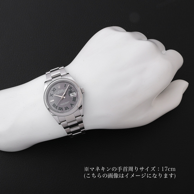 ロレックス デイトジャスト36 126200 ミントグリーン 3列 オイスター  