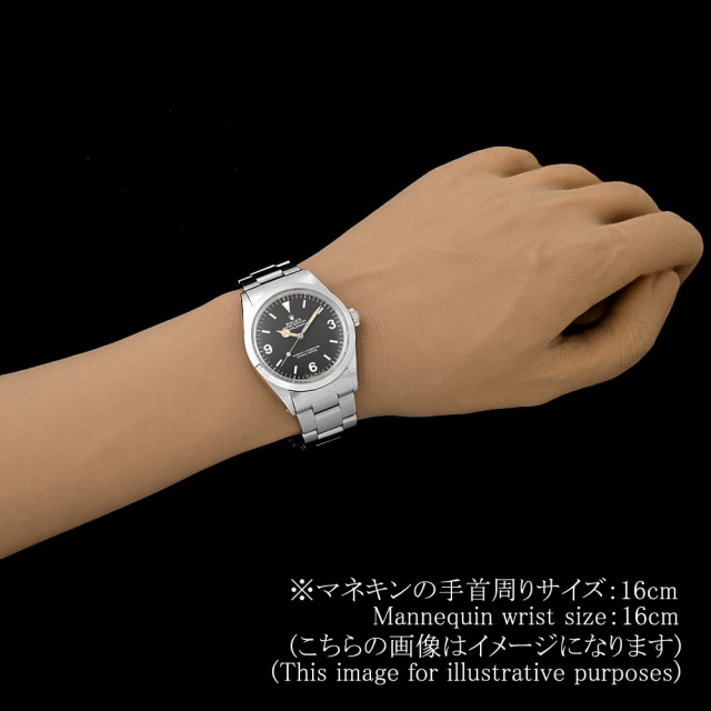 1016 ブラック ROLEX（ロレックス）エクスプローラー cal.1570 ハック